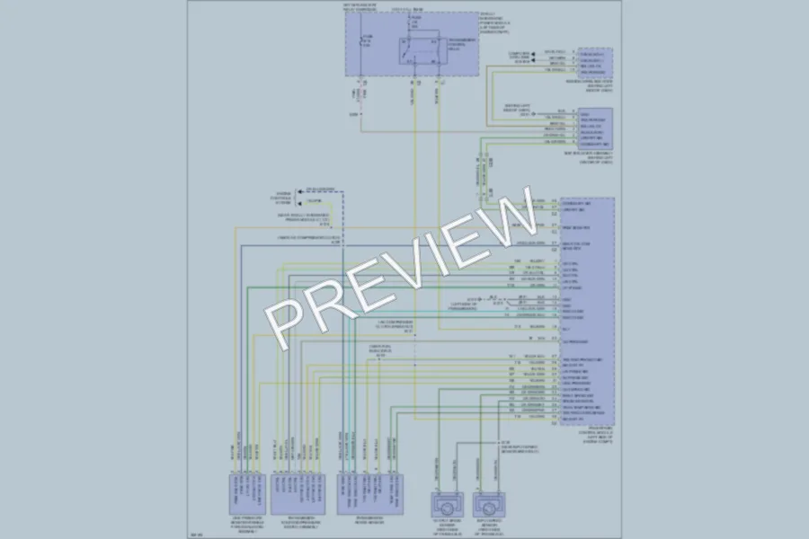 2010 Dodge GrandCaravan Transmission wiring diagram preview