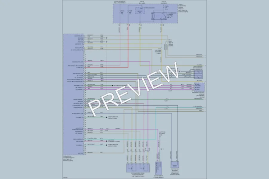 2010 Dodge Journey Engine Performance wiring diagram preview