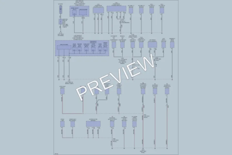 2010 Dodge Journey Ground Distribution wiring diagram preview
