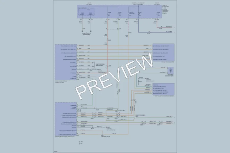 2010 Dodge Journey Power Windows wiring diagram preview