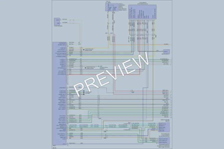 2010 Dodge R2500 Navigation wiring diagram preview