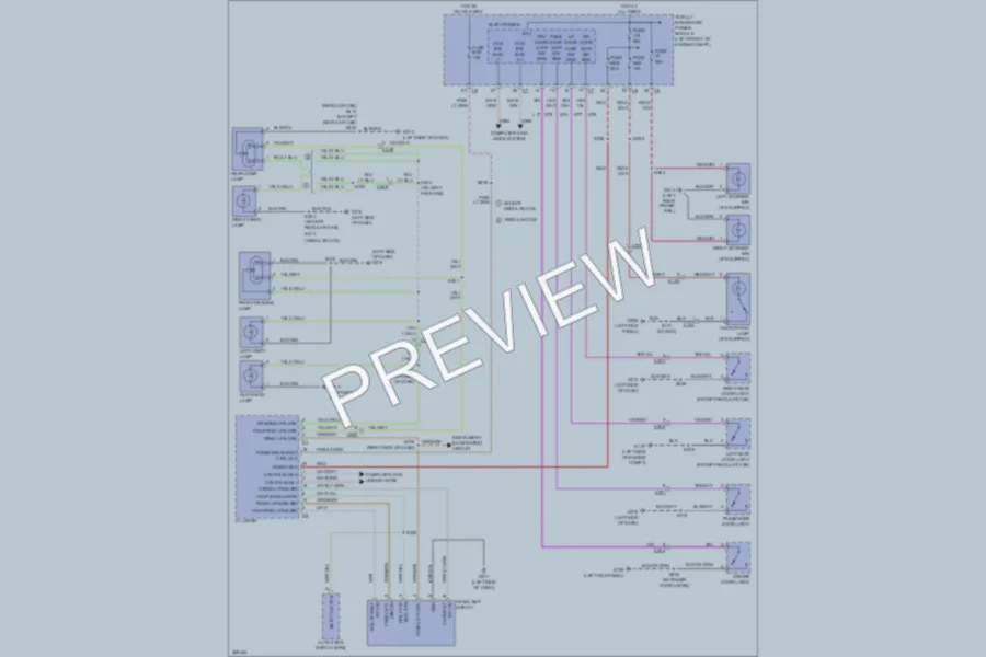 2010 Dodge R1500 Interior Lights wiring diagram preview