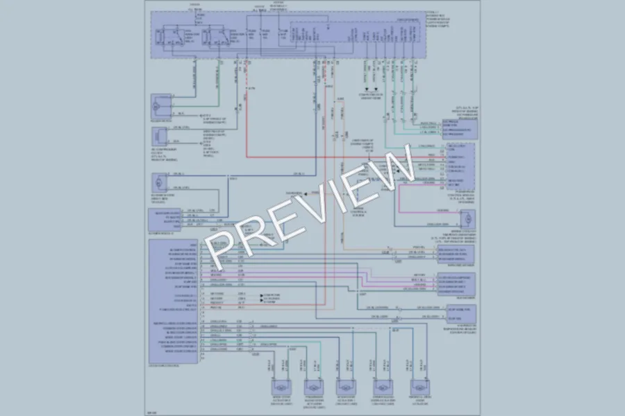 2010 Dodge R2500 Air Conditioning wiring diagram preview