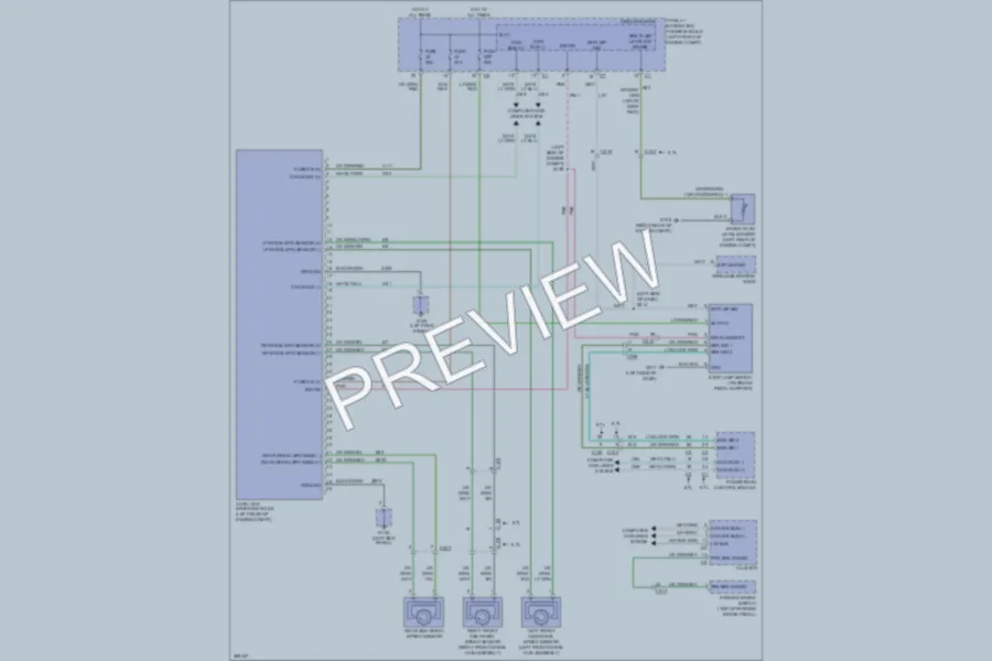 2010 Dodge R2500 Anti Lock Brakes wiring diagram preview
