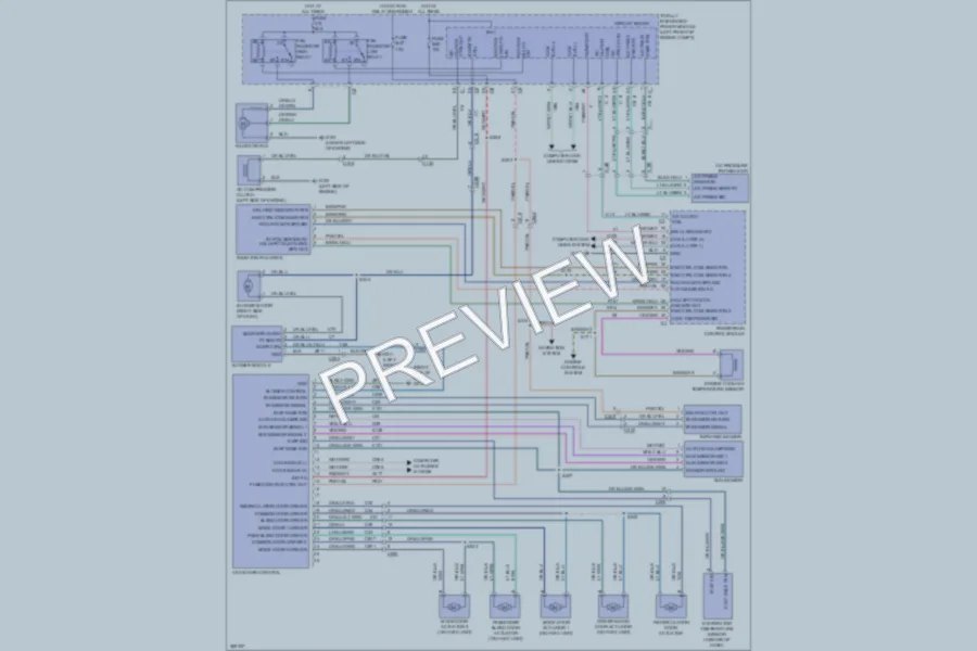 2010 Dodge R3500 Air Conditioning wiring diagram preview