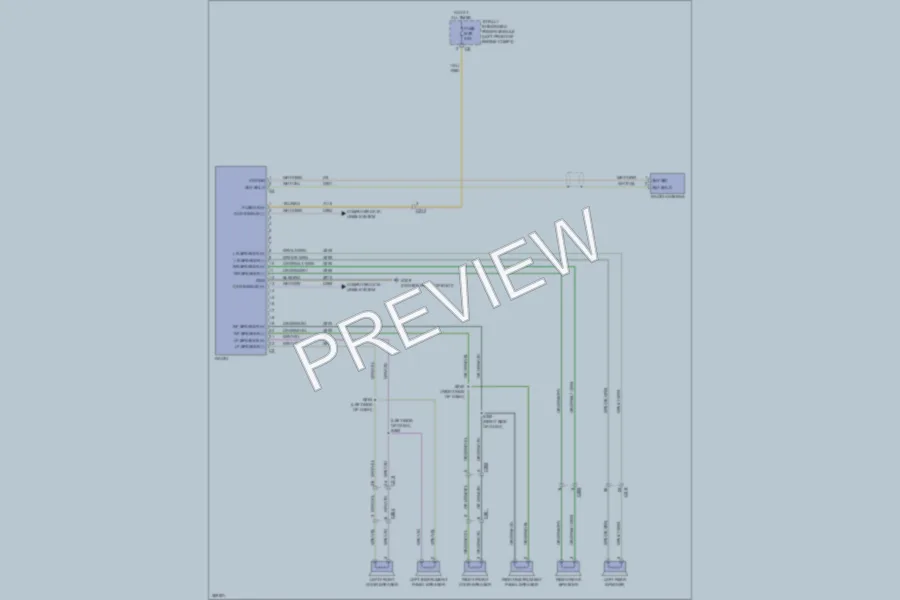 2010 Dodge R3500 Radio wiring diagram preview
