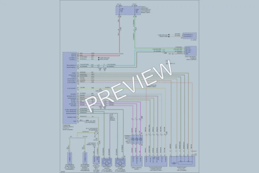 2010 Dodge R1500 Cruise Control wiring diagram preview