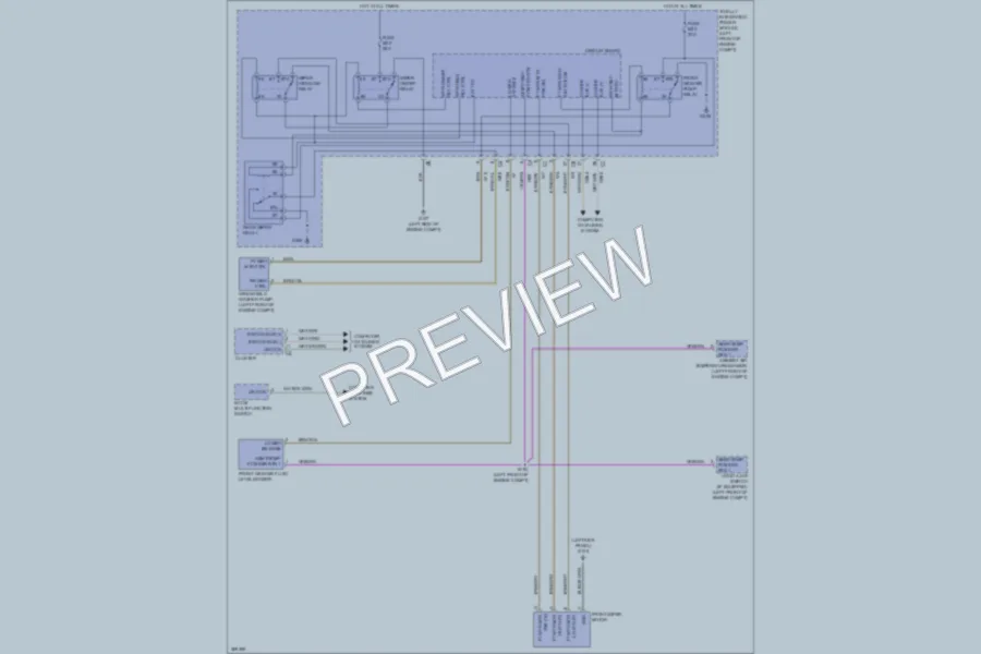 2010 Dodge R1500 Wiper Washer wiring diagram preview