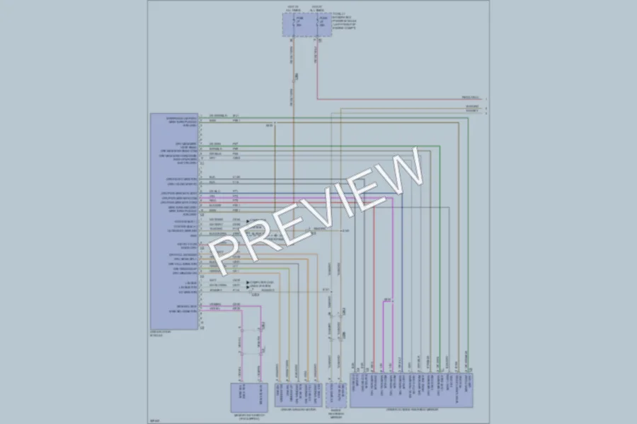 2010 Dodge R2500 Memory Systems wiring diagram preview