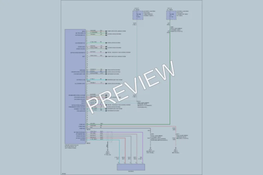 2010 Ford CrownVictoria Body Control Modules wiring diagram preview