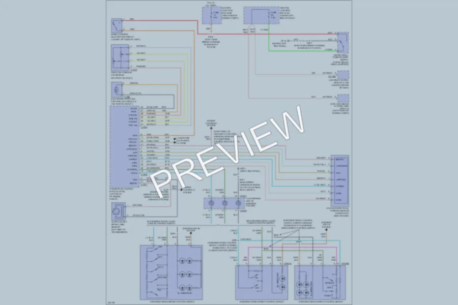 2010 Ford CrownVictoria Cruise Control wiring diagram preview