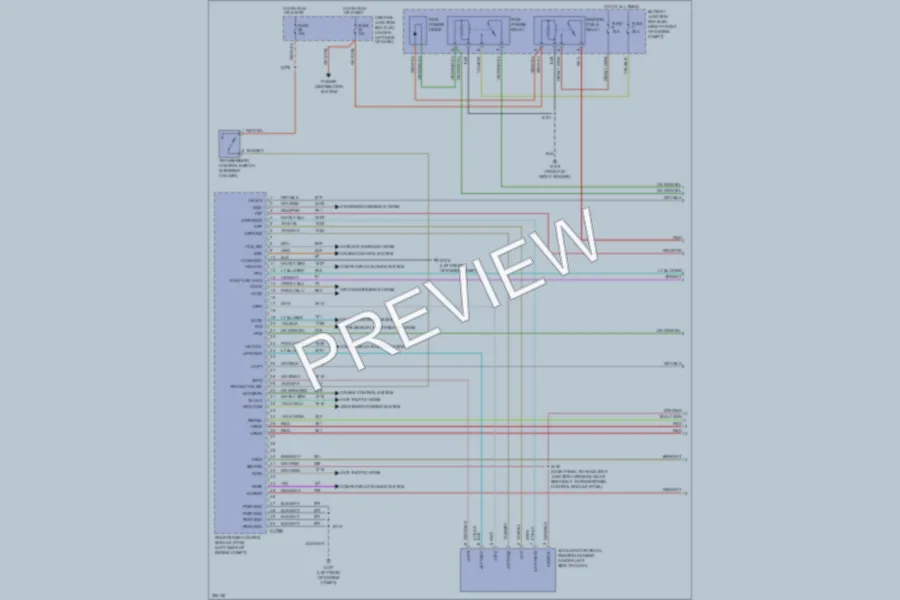 2010 Ford CrownVictoria Engine Performance wiring diagram preview