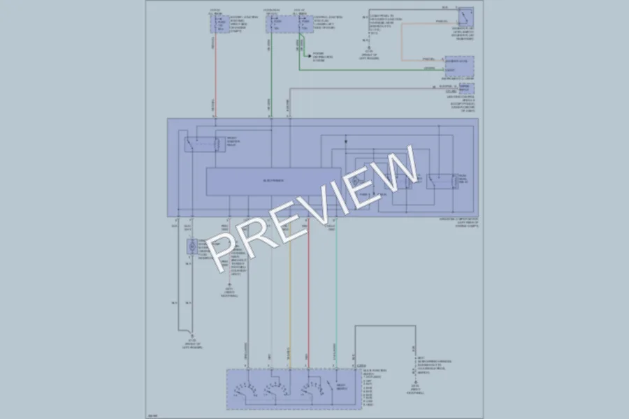 2010 Ford CrownVictoria Wiper Washer wiring diagram preview