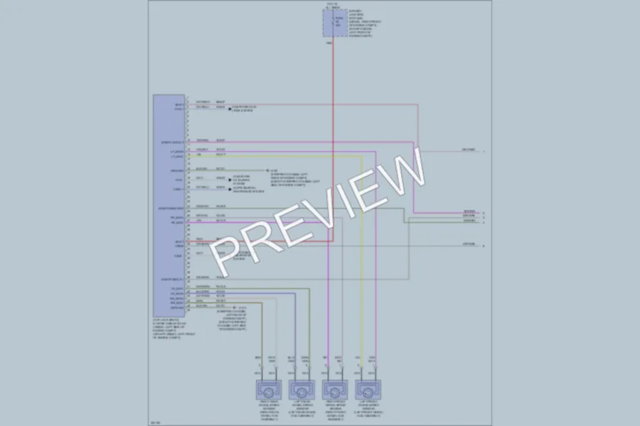 2010 Ford E250 Anti Lock Brakes wiring diagram preview