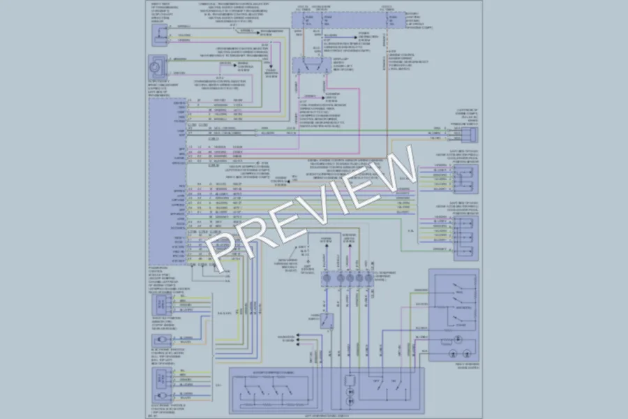 2010 Ford E250 Cruise Control wiring diagram preview