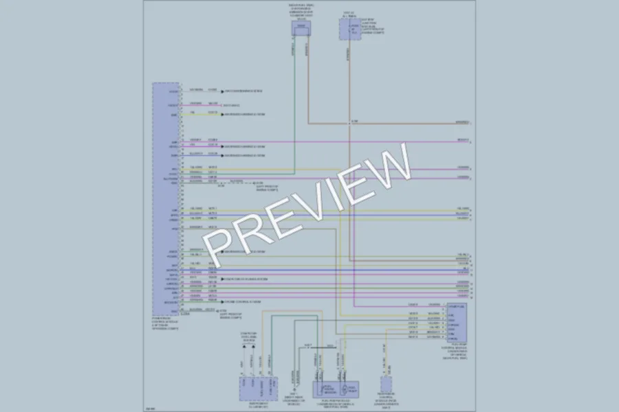 2010 Ford E250 Engine Performance wiring diagram preview