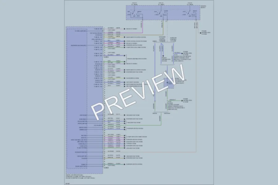 2010 Ford E350 Super Duty Body Control Modules wiring diagram preview