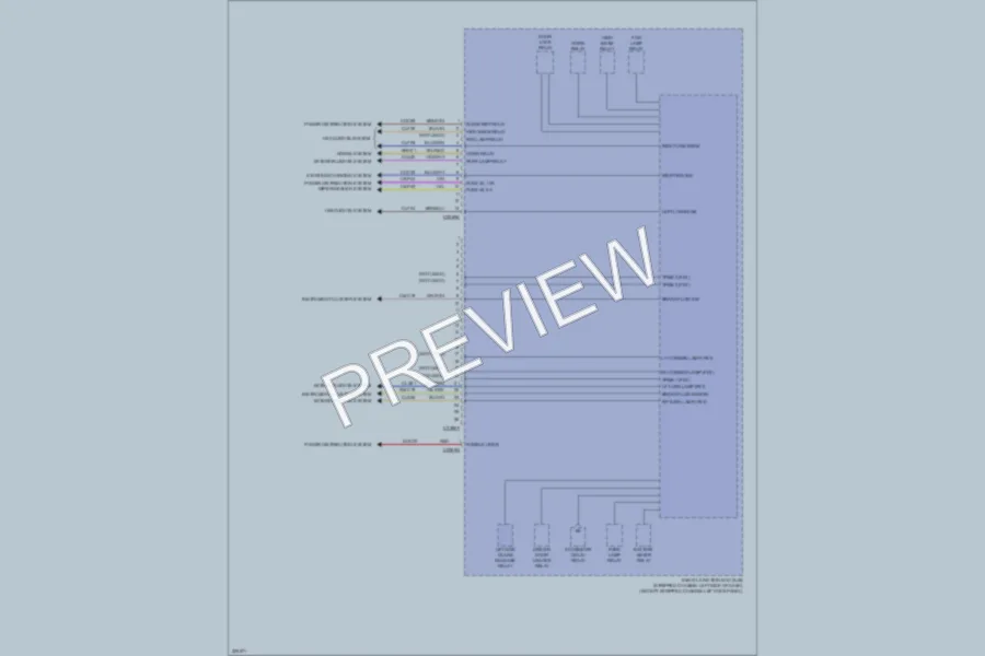 2010 Ford E150 Body Control Modules wiring diagram preview