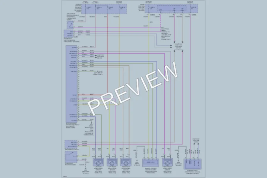 2010 Ford Edge Anti Lock Brakes wiring diagram preview