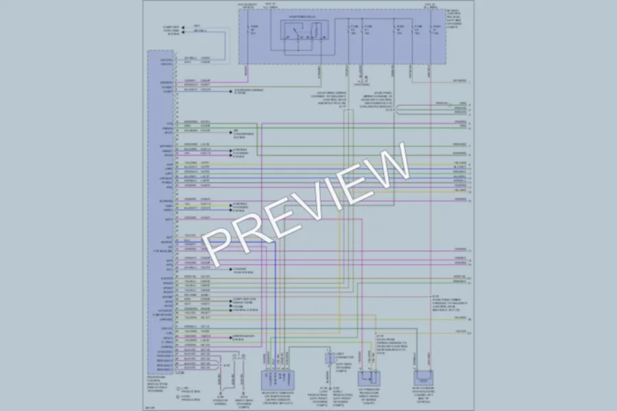 2010 Ford Edge Engine Performance wiring diagram preview
