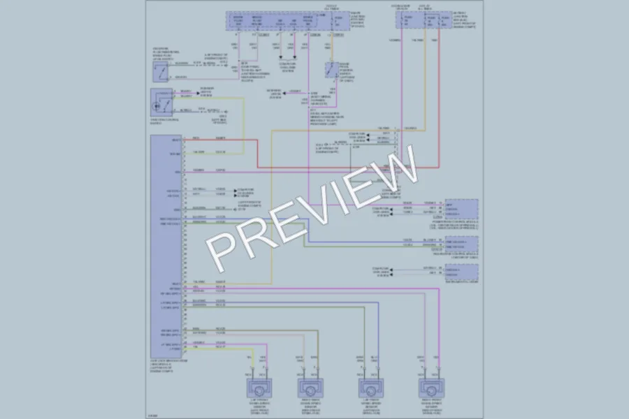 2010 Ford Escape Anti Lock Brakes wiring diagram preview