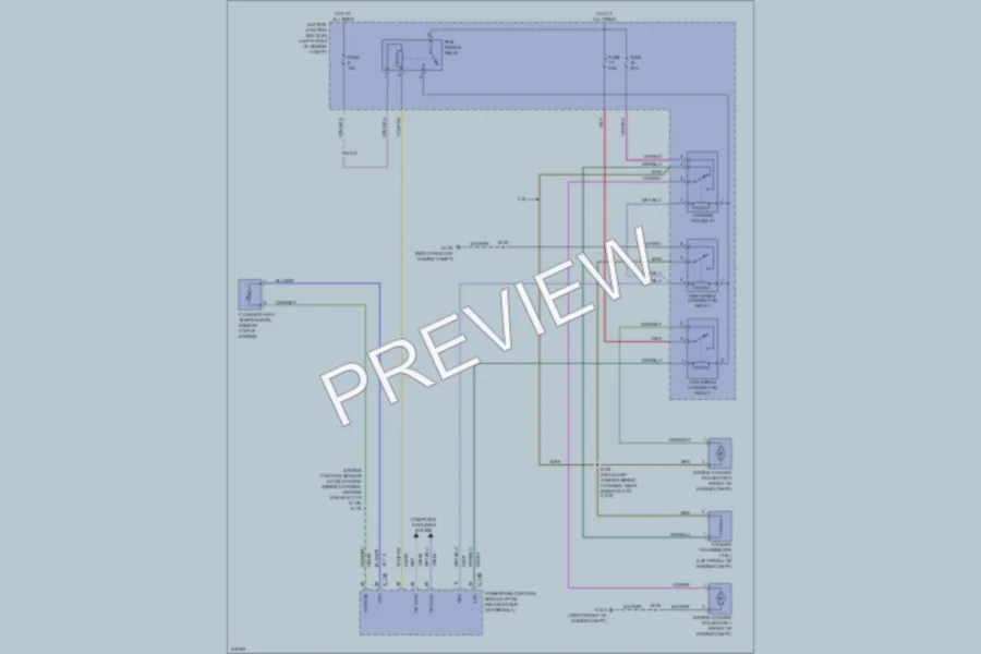 2010 Ford Escape Cooling Fan wiring diagram preview