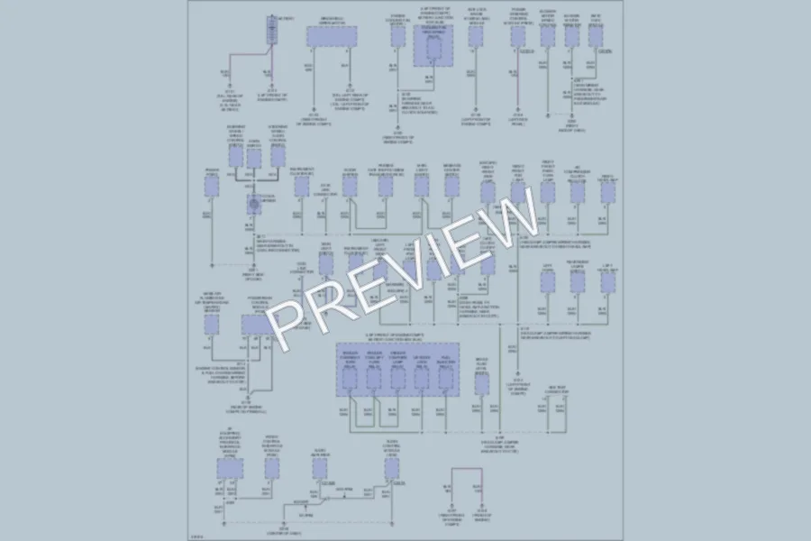 2010 Ford Escape Ground Distribution wiring diagram preview