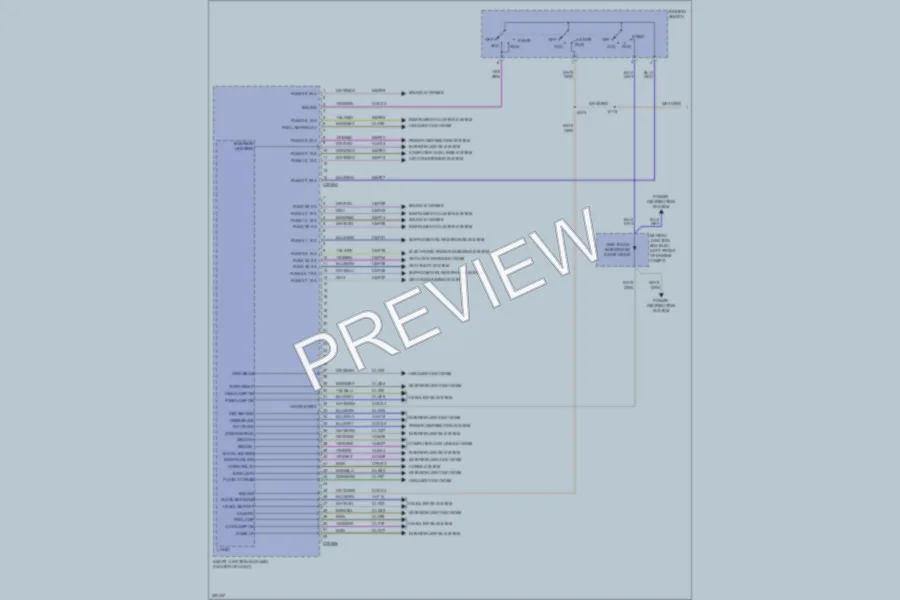 2010 Ford EscapeHybrid Body Control Modules wiring diagram preview