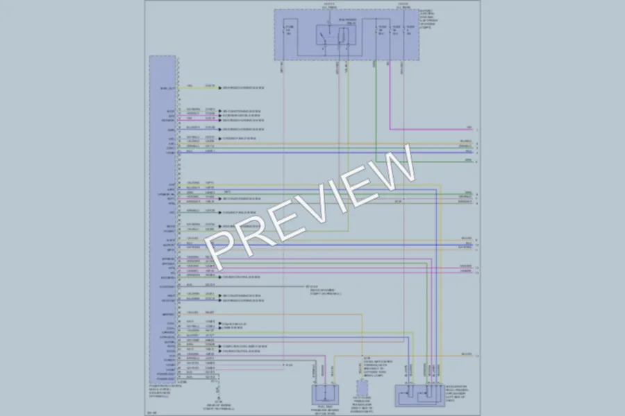2010 Ford EscapeHybrid Engine Performance wiring diagram preview