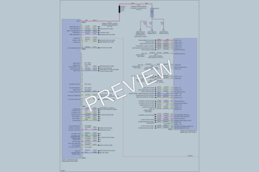 2010 Ford Expedition Body Control Modules wiring diagram preview