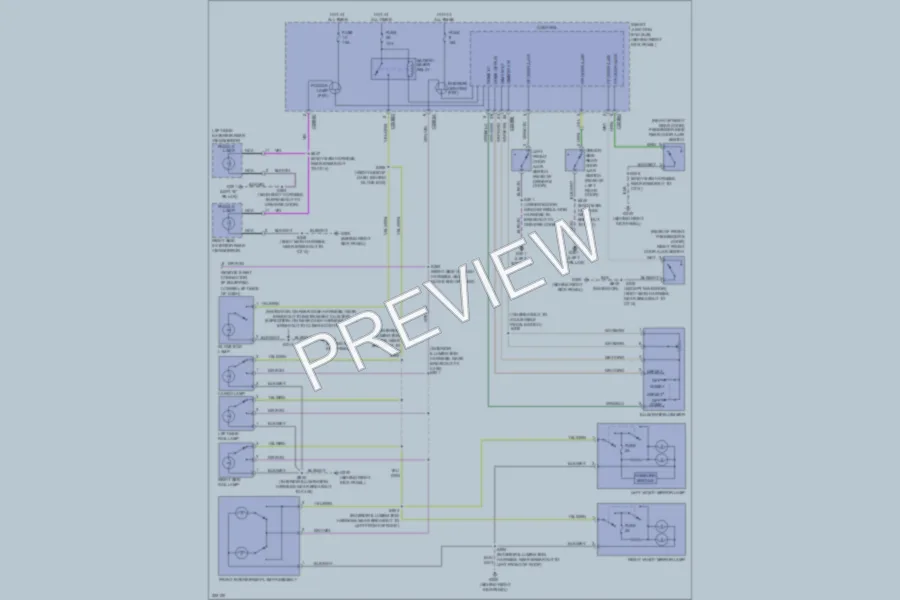 2010 Ford Expedition Interior Lights wiring diagram preview