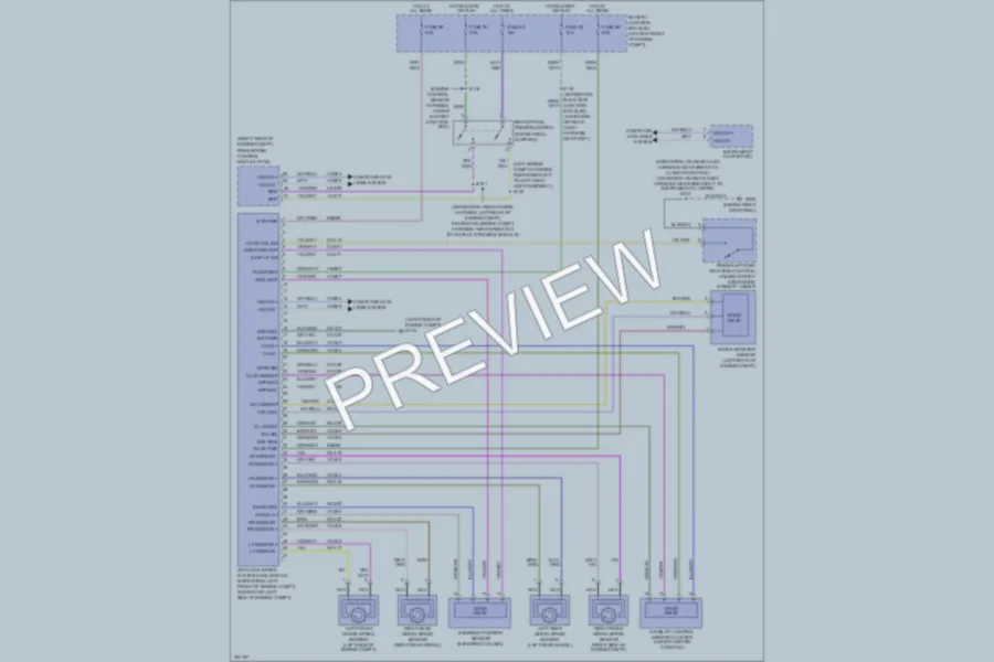 2010 Ford ExpeditionEL Anti Lock Brakes wiring diagram preview