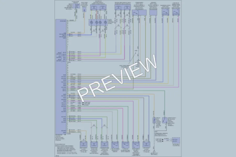 2010 Ford ExpeditionEL Supplemental Restraints wiring diagram preview
