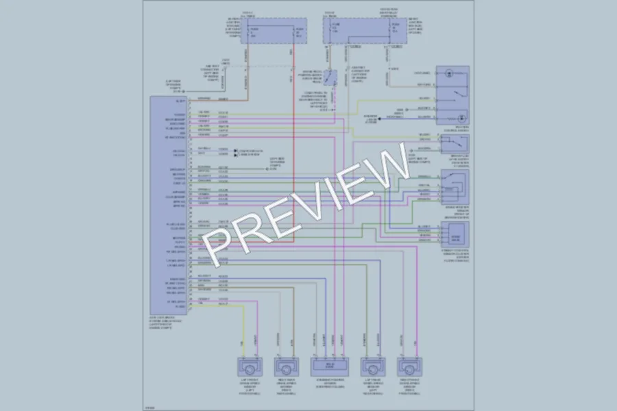 2010 Ford ExplorerSportTrac Anti Lock Brakes wiring diagram preview