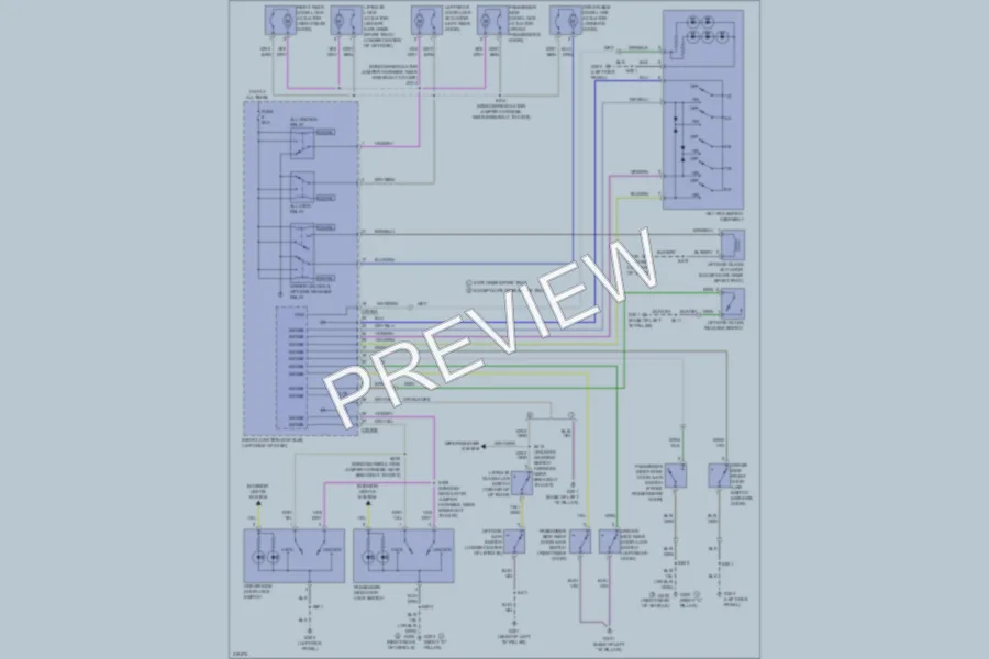 2010 Ford ExplorerSportTrac Anti Theft wiring diagram preview