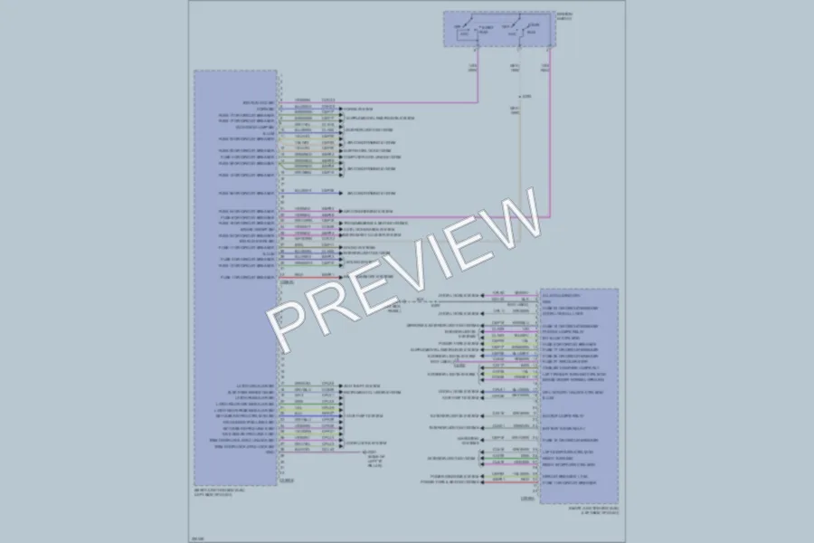 2010 Ford ExplorerSportTrac Body Control Modules wiring diagram preview