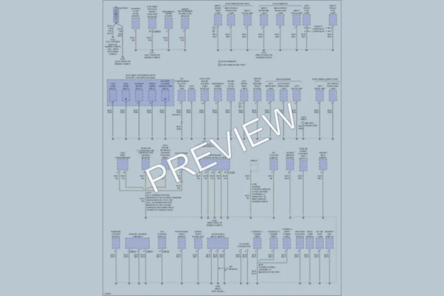 2010 Ford ExplorerSportTrac Ground Distribution wiring diagram preview