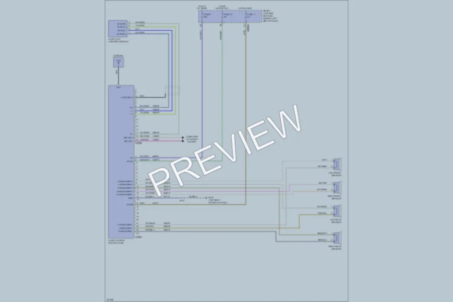 2010 Ford ExplorerSportTrac Radio wiring diagram preview