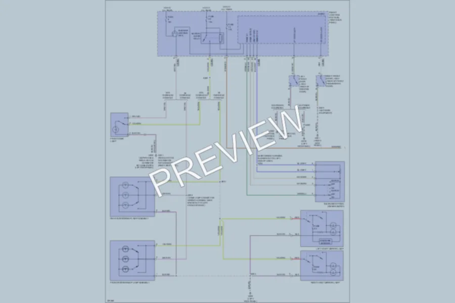 2010 Ford F150 Interior Lights wiring diagram preview