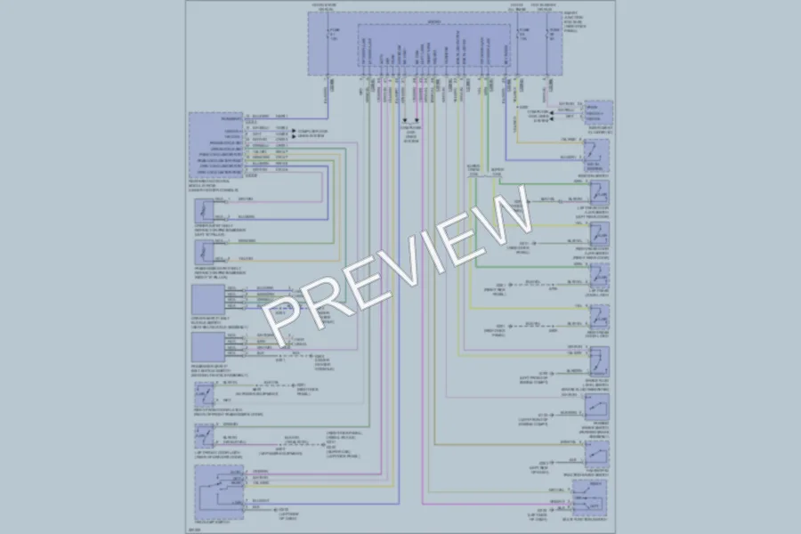 2010 Ford F150 Warning Systems wiring diagram preview