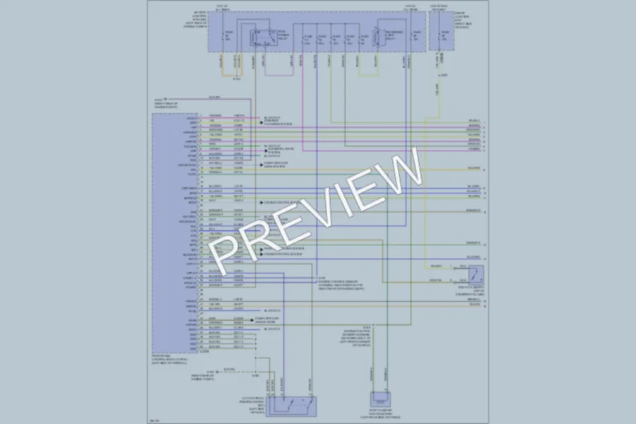 2010 Ford F250 Super Duty Engine Performance wiring diagram preview