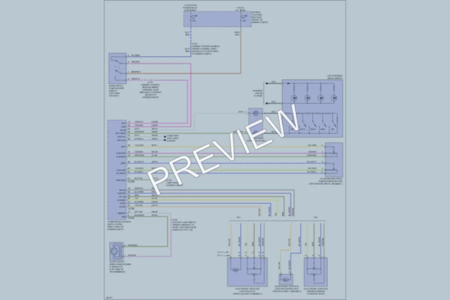2010 Ford F150 Cruise Control wiring diagram preview