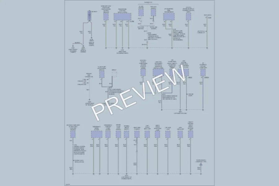 2010 Ford F150 Ground Distribution wiring diagram preview