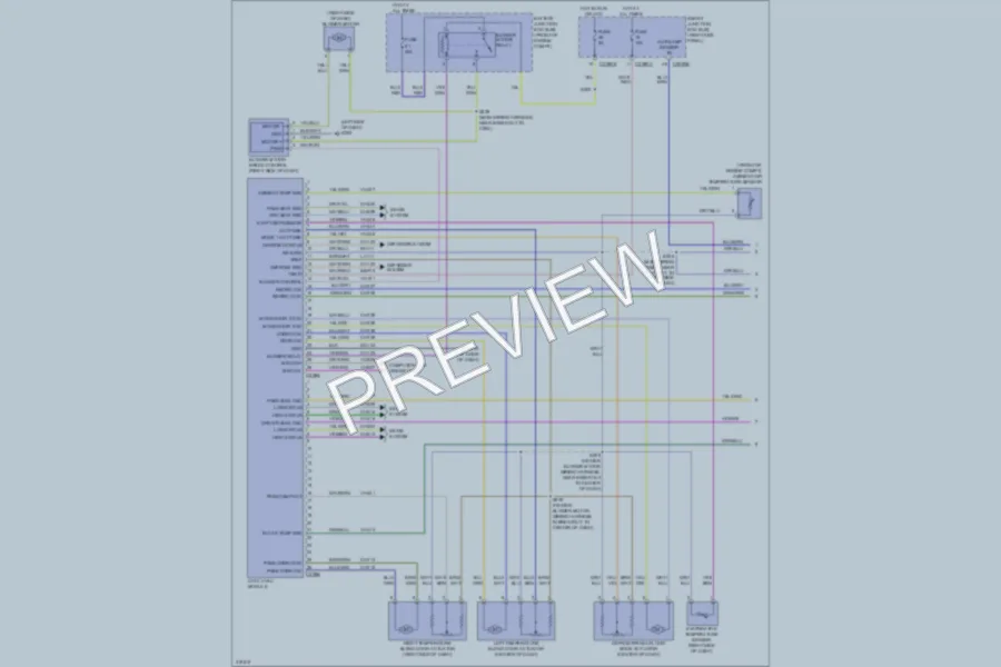 2010 Ford F150 Air Conditioning wiring diagram preview