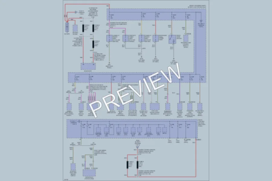 2010 Ford F150 Power Distribution wiring diagram preview
