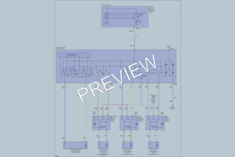 2010 Ford F150 Power Windows wiring diagram preview