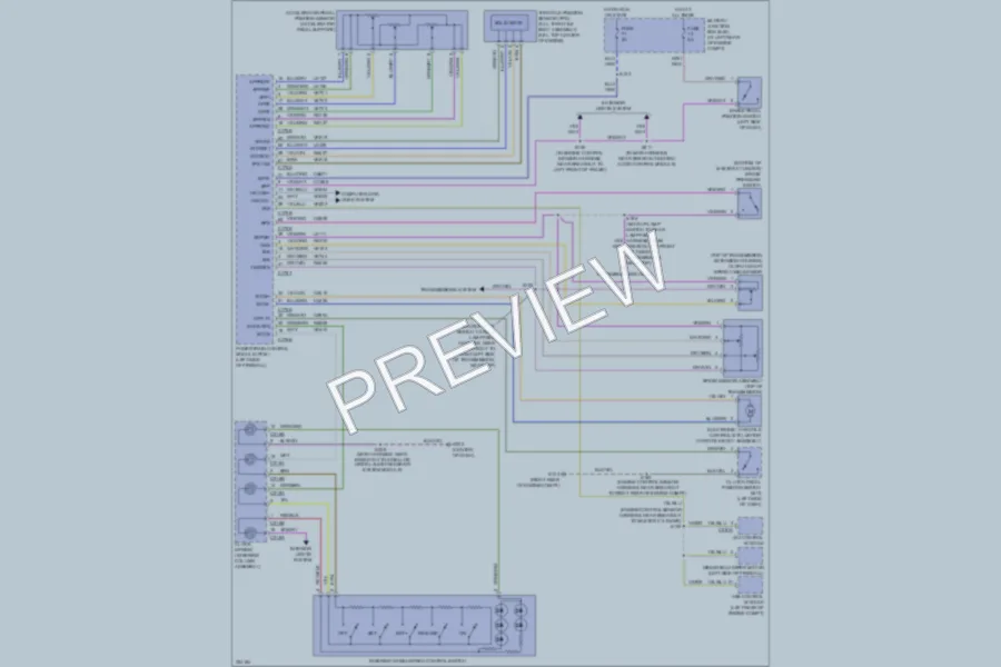 2010 Ford F250 Super Duty Cruise Control wiring diagram preview
