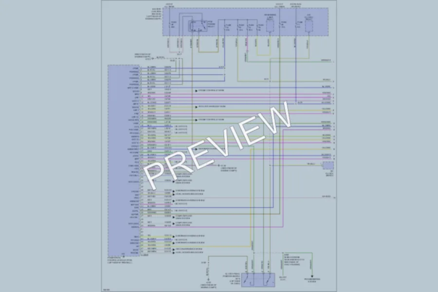 2010 Ford F550ChsCab Engine Performance wiring diagram preview