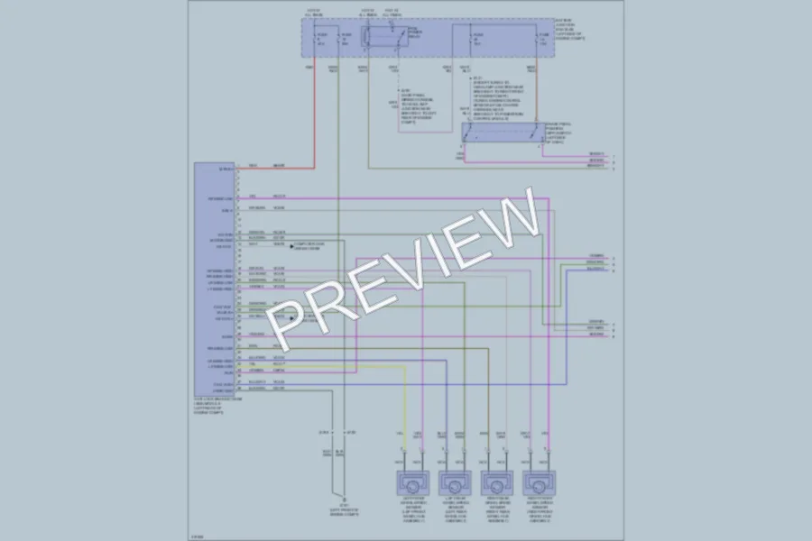 2010 Ford Flex Anti Lock Brakes wiring diagram preview