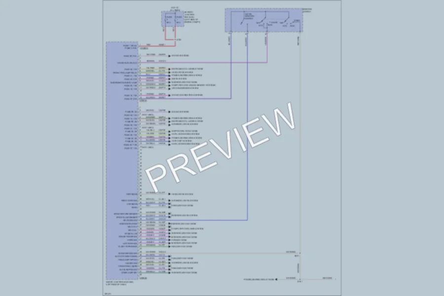 2010 Ford Flex Body Control Modules wiring diagram preview